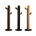 LAMPHAHA Cactus Wood Floor Lamp