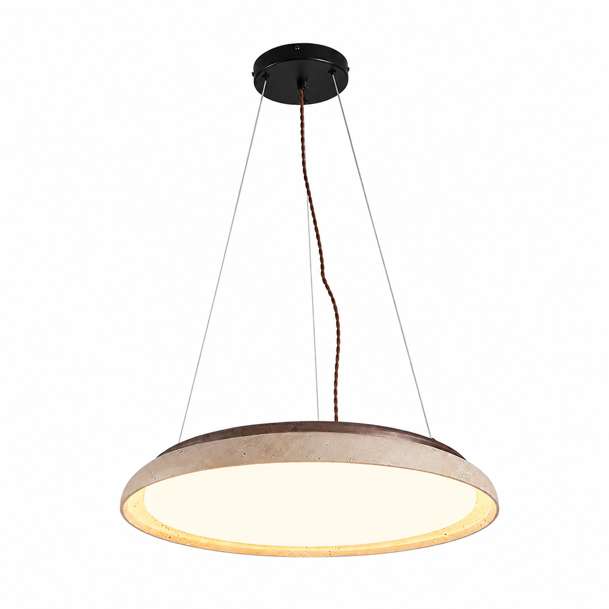 Travertine Pendant Light
