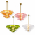 LAMPHAHA Petals Glass Chandelier