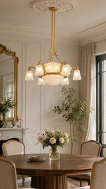 Crestline Art Deco chandelier hero