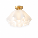 Petal-Shaped Ceiling Light