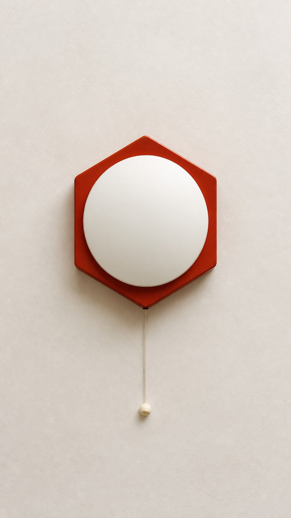 Hexa Halo Wall Light front geometry