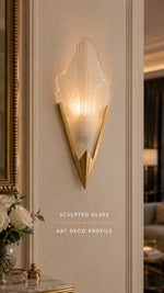 Sculpted glass profile