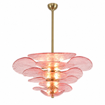 LAMPHAHA Petals Glass Chandelier