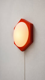 Hexa Halo Wall Light shallow body depth