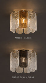Tidal Petal Amber Clear and Smoke Gray Clear variants