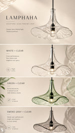Petal Veil color options: White + Clear, Green + Clear, Smoke Gray + Clear