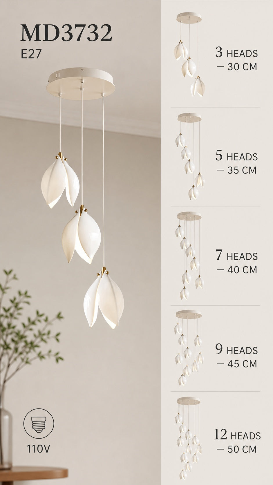 Source-backed Magnolia Cascade dimensions