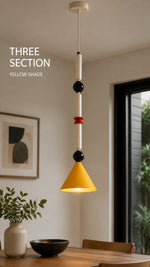 Three section yellow