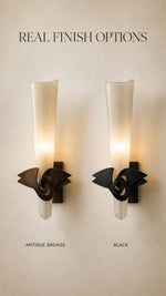 Phantom Wall Light, Antique Bronze and Black finish options