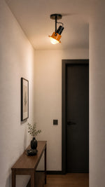 Orbit Ember Spotlight in a corridor and entryway
