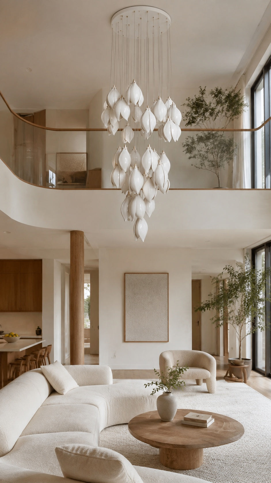 Magnolia Cascade in a French dining room
