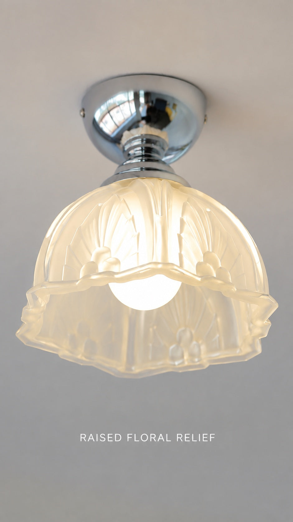 Luma Petal in a French dining room