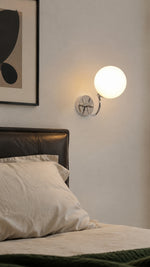 Halo Arc in a Bauhaus-retro bedroom