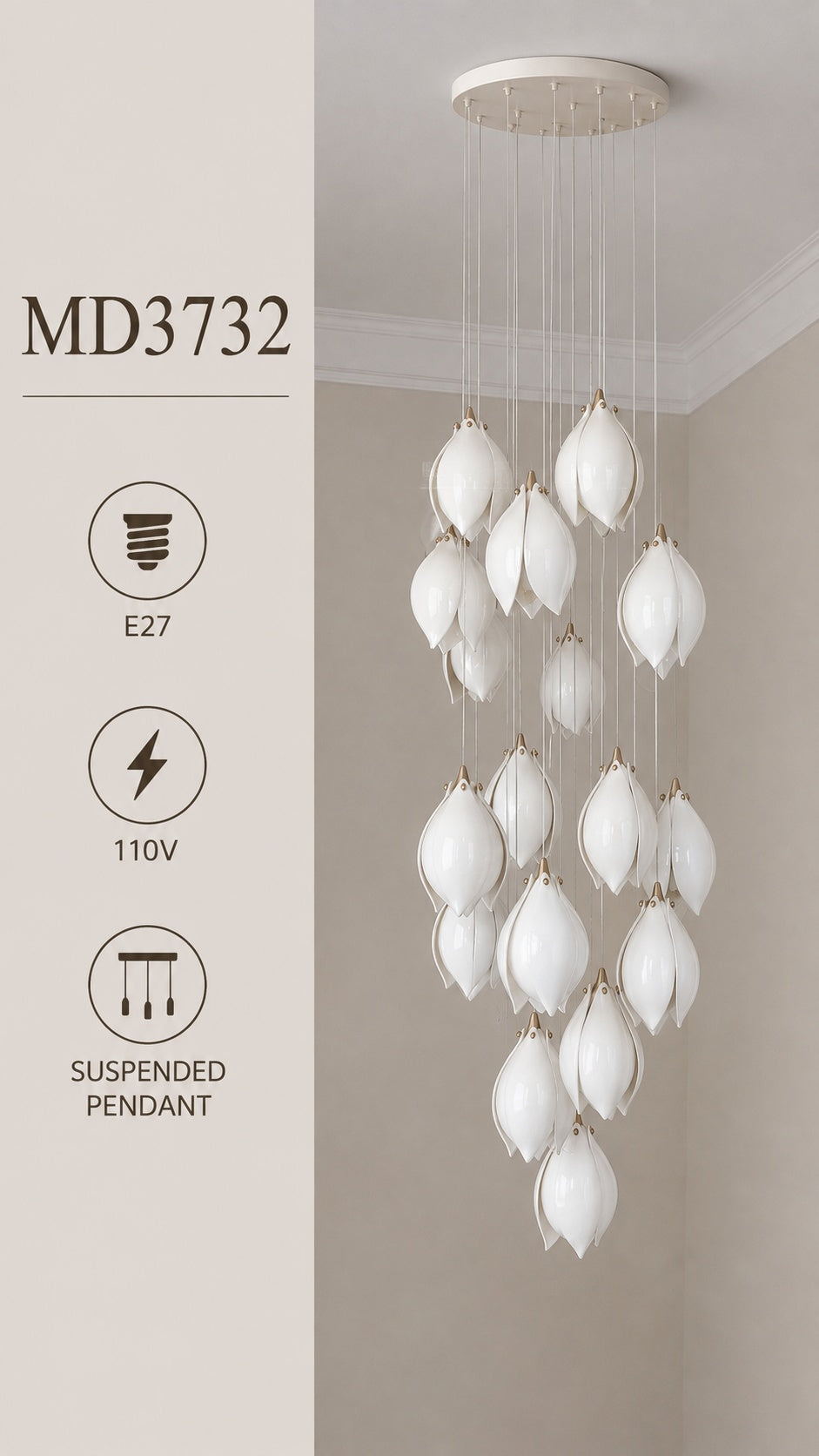 Magnolia Cascade in a refined library