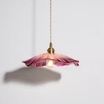 LAMPHAHA Flower Glass Pendant Lamp
