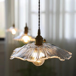 LAMPHAHA Flower Glass Pendant Lamp