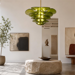 LAMPHAHA Petals Glass Chandelier