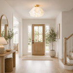 Petal-Shaped Ceiling Light