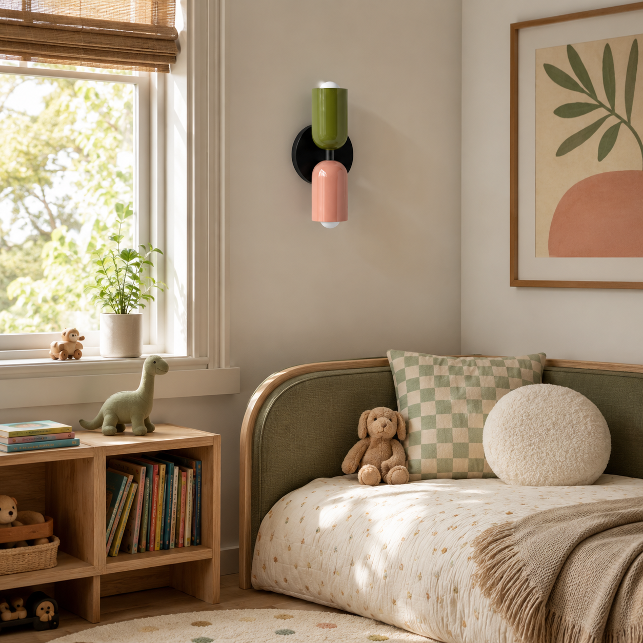 LAMPHAHA Double-Light Wall Lamp