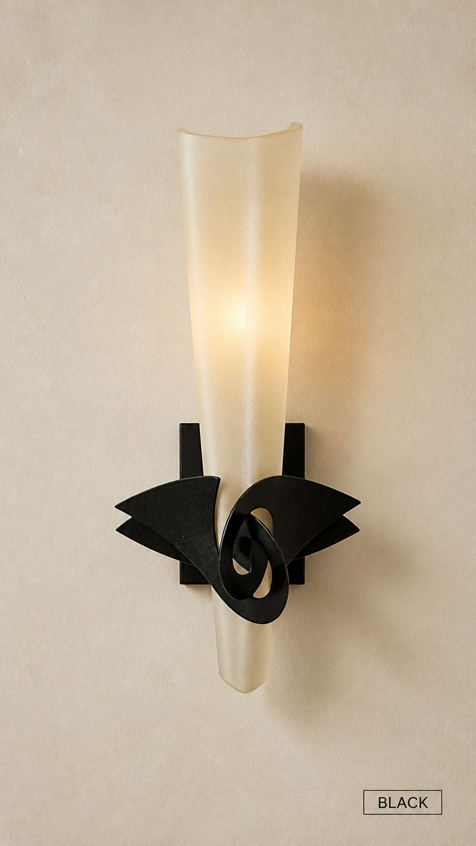 Phantom Wall Light, Black variant