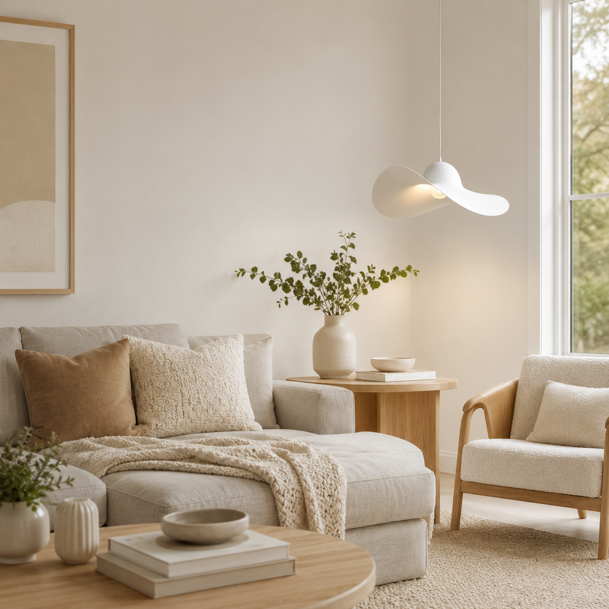 LAMPHAHA Hat Pendant Light