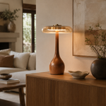 LAMPHAHA Glasses Table Lamp
