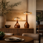 LAMPHAHA Glasses Table Lamp
