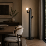 LAMPHAHA Cactus Wood Floor Lamp