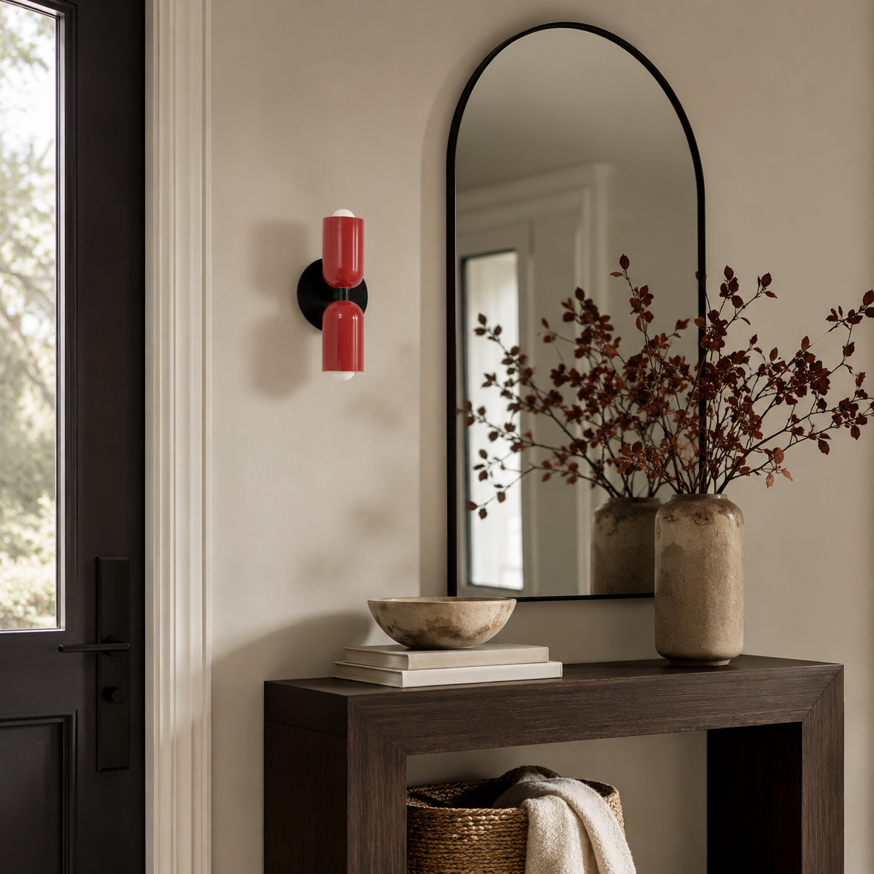 LAMPHAHA Double-Light Wall Lamp
