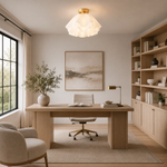 Petal-Shaped Ceiling Light