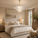LAMPHAHA Petals Glass Chandelier
