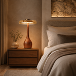 LAMPHAHA Glasses Table Lamp