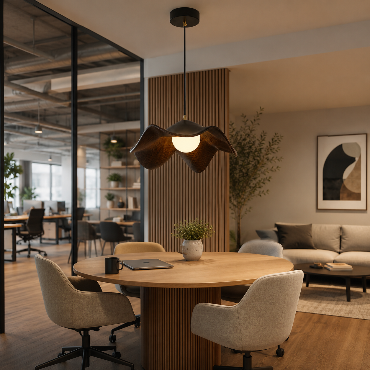 Lotus Leaf Pendant Light