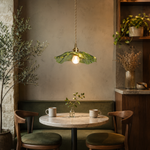 LAMPHAHA Flower Glass Pendant Light