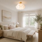 Petal-Shaped Ceiling Light