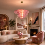 LAMPHAHA Petals Glass Chandelier