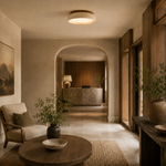 Travertine Ceiling Light