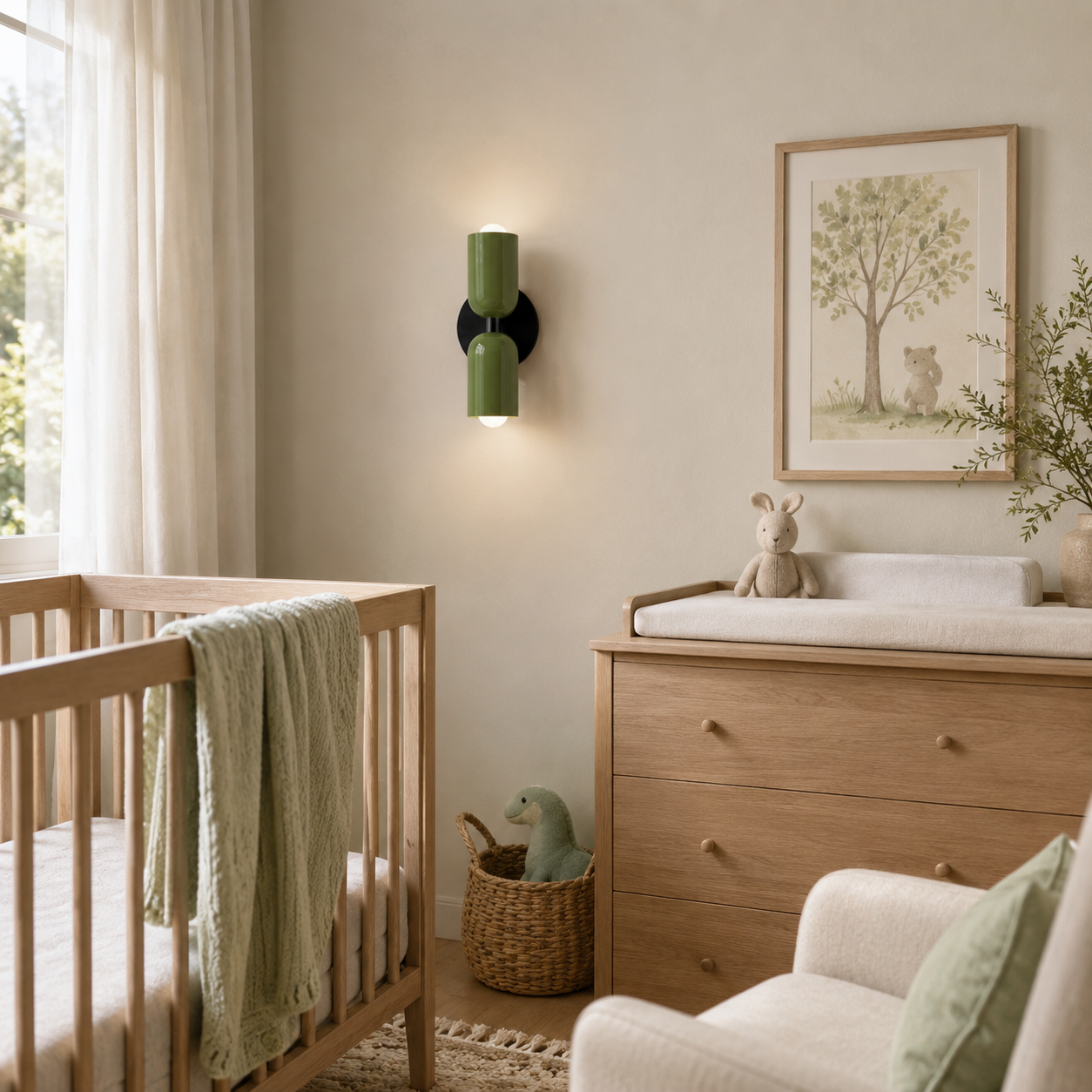 LAMPHAHA Double-Light Wall Lamp