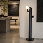 LAMPHAHA Cactus Wood Floor Lamp