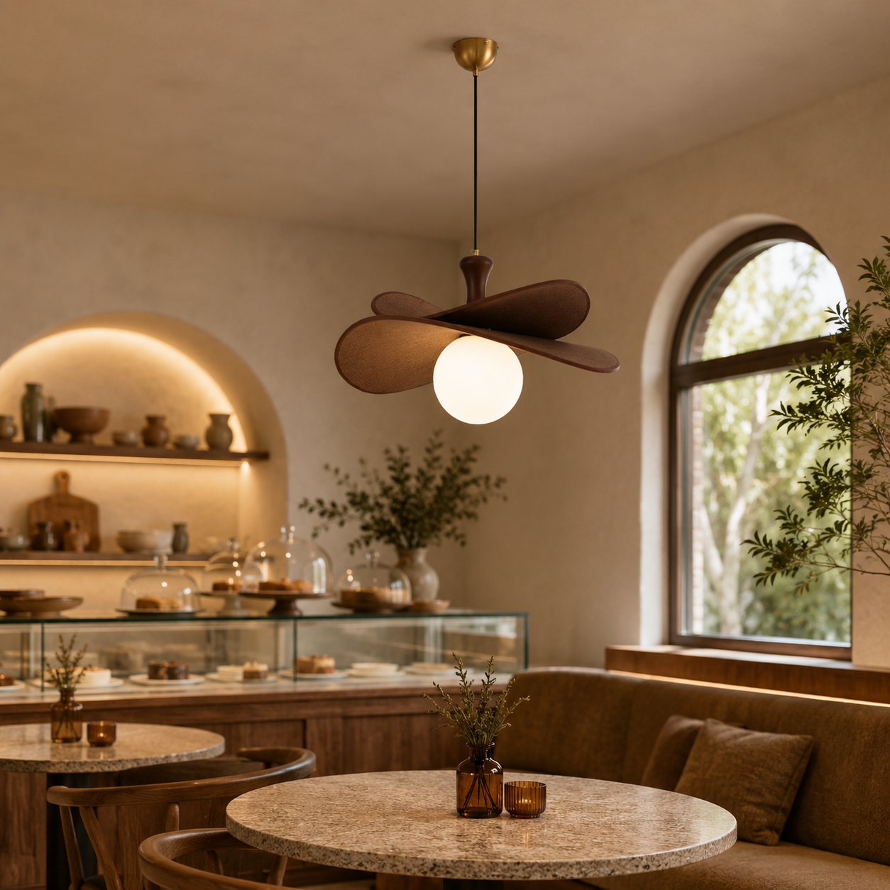 LAMPHAHA Bloom Petals Pendant Light / Chandelier