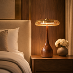 LAMPHAHA Glasses Table Lamp
