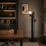 LAMPHAHA Cactus Wood Floor Lamp