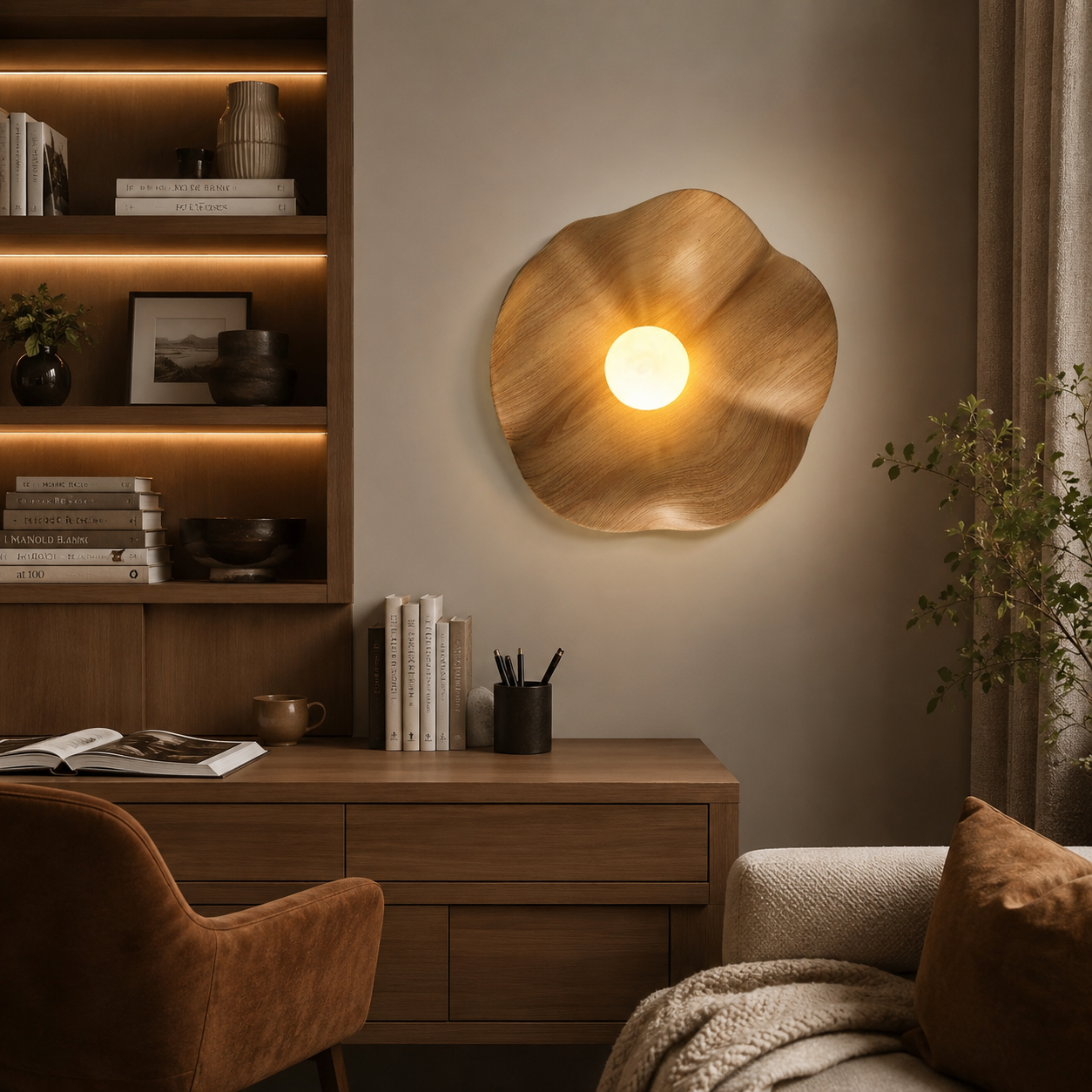 Lotus Leaf Ceiling Light