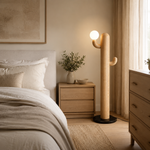 LAMPHAHA Cactus Wood Floor Lamp
