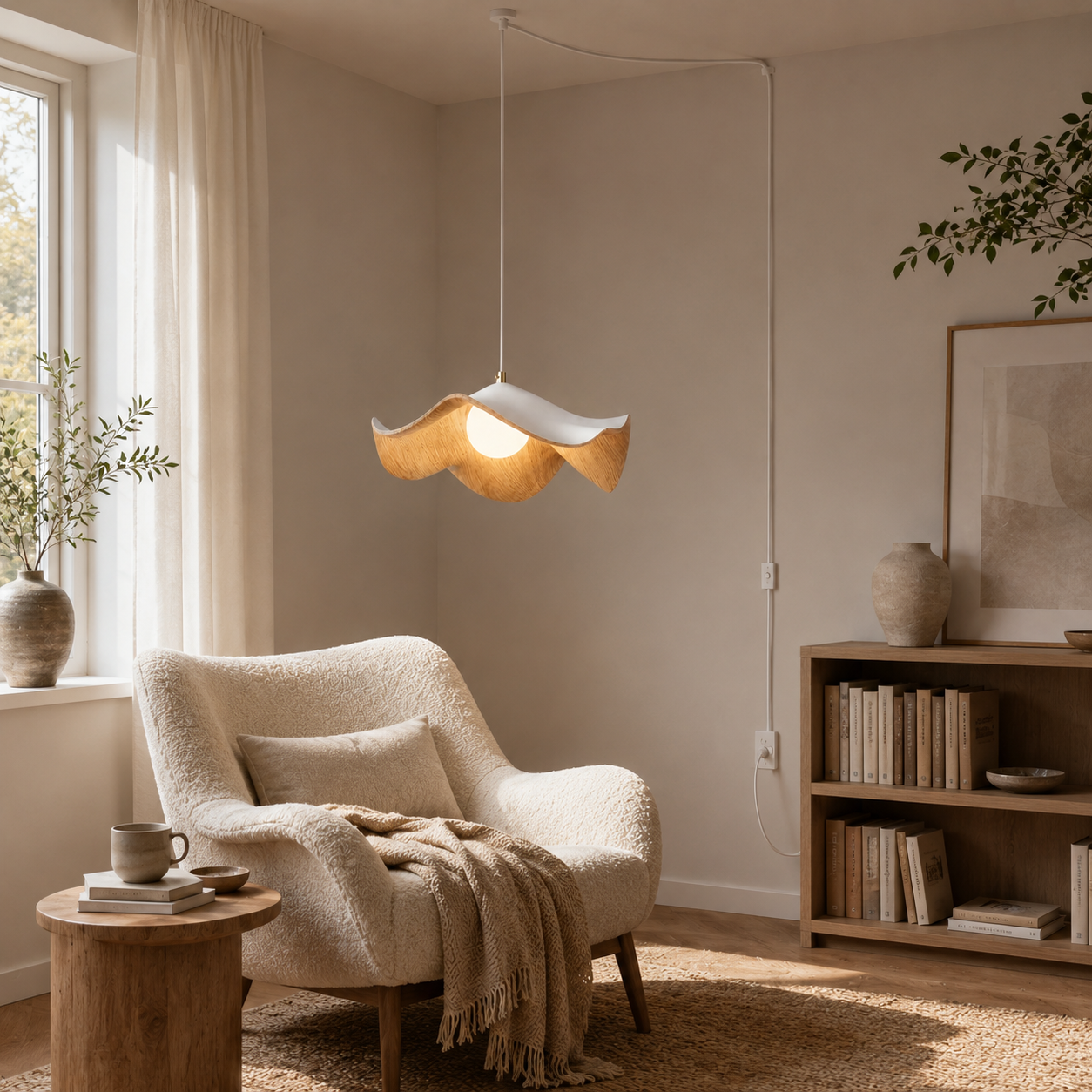 Lotus Leaf Pendant Light