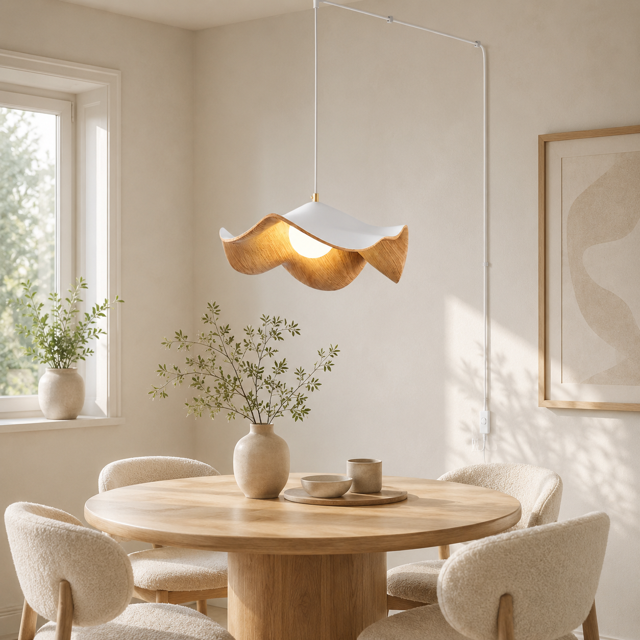 Lotus Leaf Pendant Light
