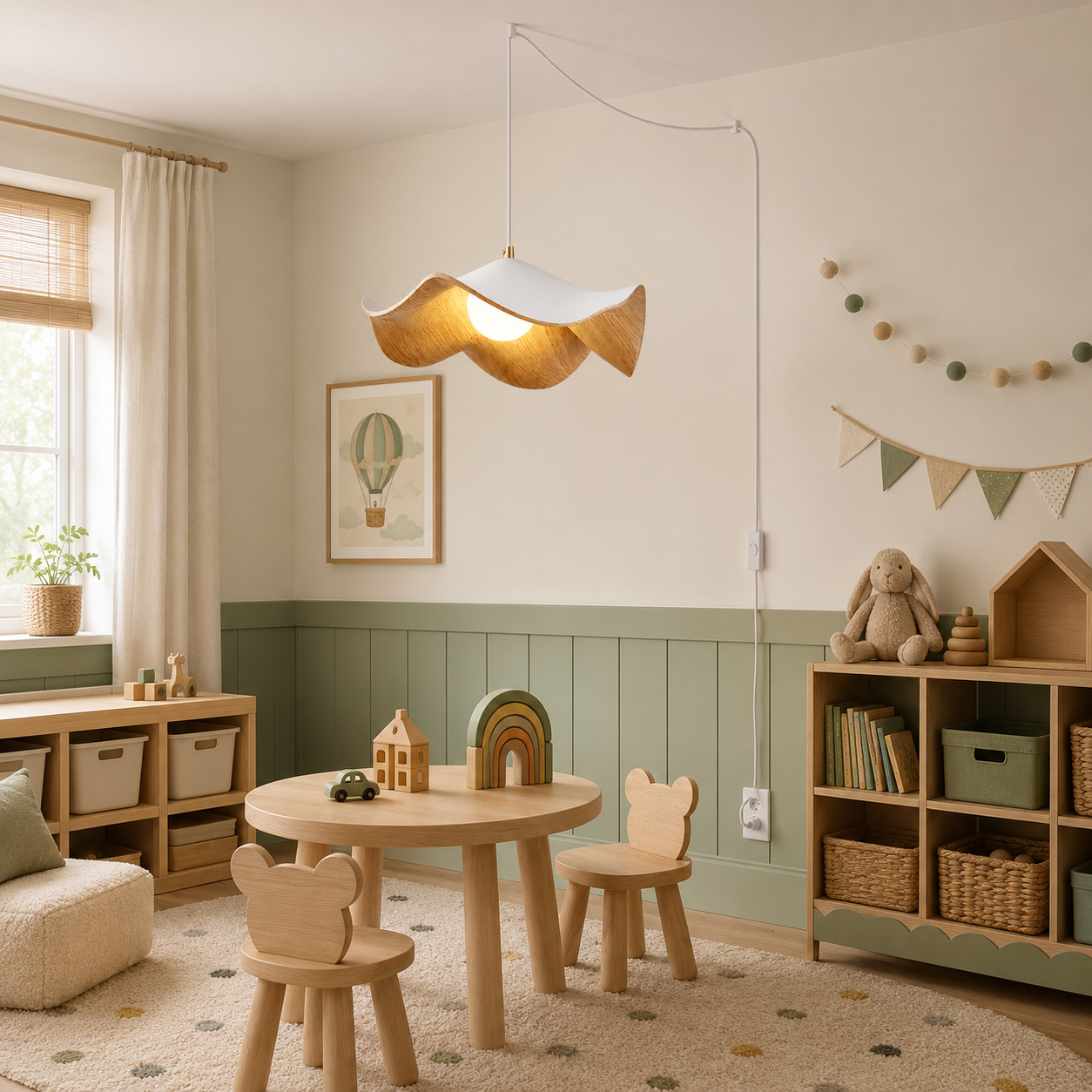 Lotus Leaf Pendant Light
