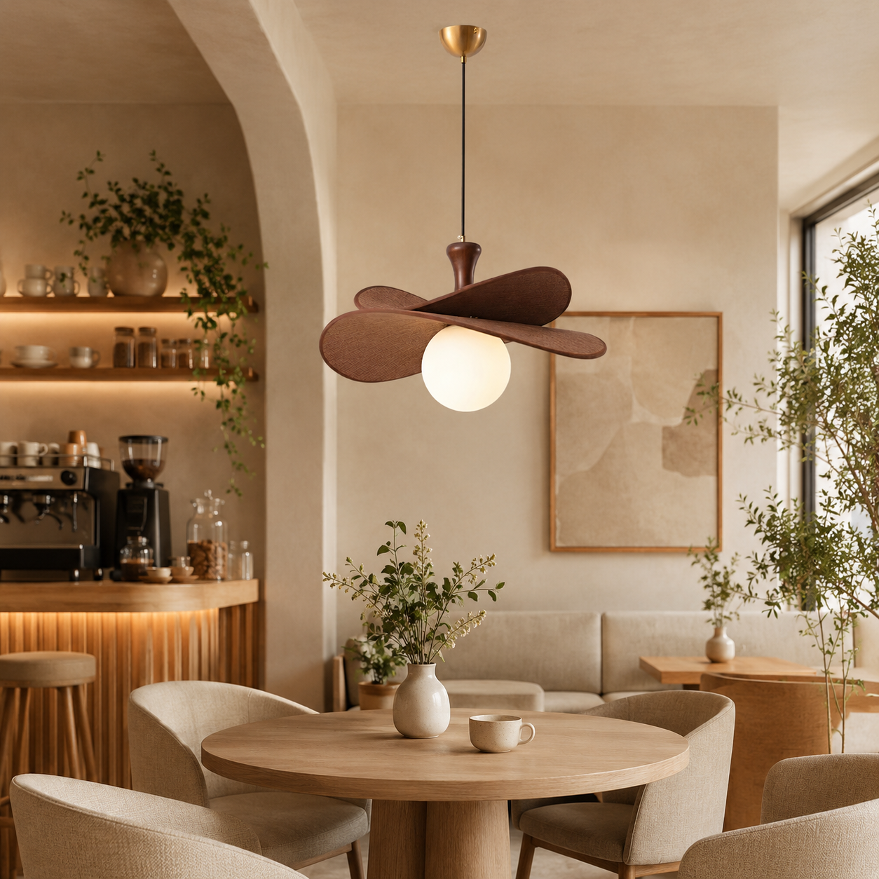 LAMPHAHA Bloom Petals Pendant Light / Chandelier