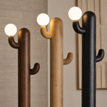 LAMPHAHA Cactus Wood Floor Lamp